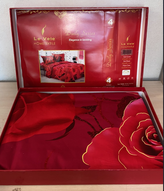 Постельное белье Le Vele Daily Aroma (Арома) красное евро