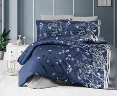 Постільна білизна First Choice Living navy blue євро