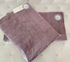 Набір махрових рушників Maison Dor 50х100 см + 85х150 см ліловий