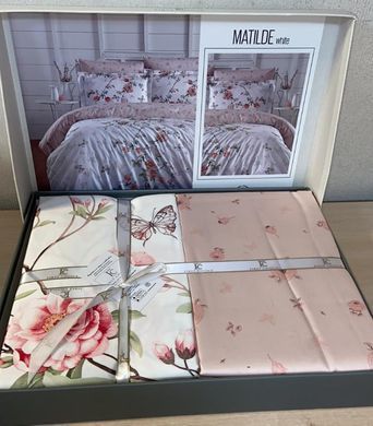 Постільна білизна First Choice Matilde white євро