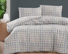 Постельное белье фланель First Choice Sadora beige полуторное