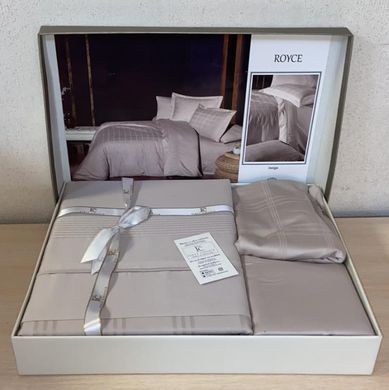 Постельное белье First Choice Royce beige евро