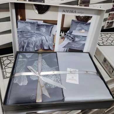 Постільна білизна First Choice Sofira indigo євро