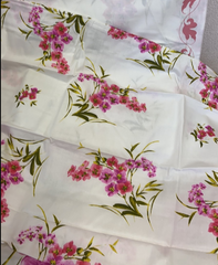 Простирадло Le Vele сатинове Buket white 180x240 см