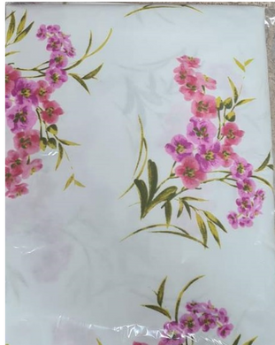 Простирадло Le Vele сатинове Buket white 180x240 см
