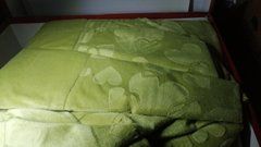 Покривало Le Vele Сердечки зелене 220х240 см
