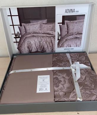 Постільна білизна First Choice Advina mink полуторний
