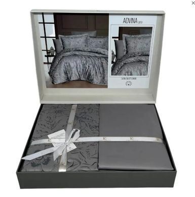 Постільна білизна First Choice Advina grey євро